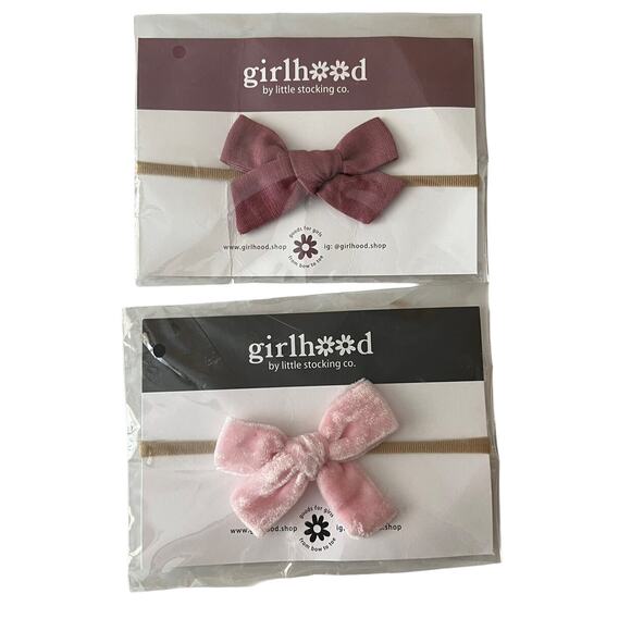 Little Stocking Co. Other - NEW Girlhood Bow Headbands